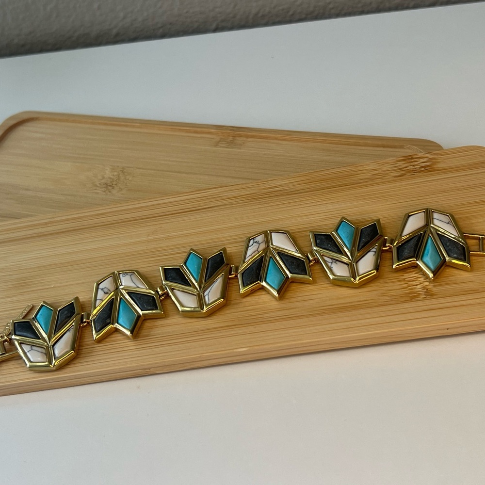 Lele Sadoughi Lotus Bracelet